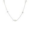 vDam Ketting Parel 41 + 4 Cm Zilver Gerhodineerd 1332316