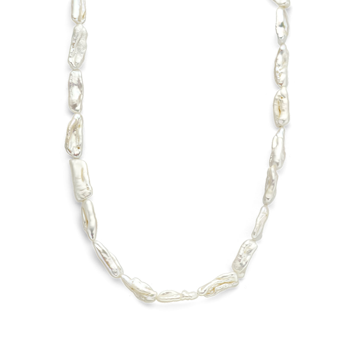 vDam Ketting Parel Barok 7,5 Mm Zilver Gerhodineerd 1337712