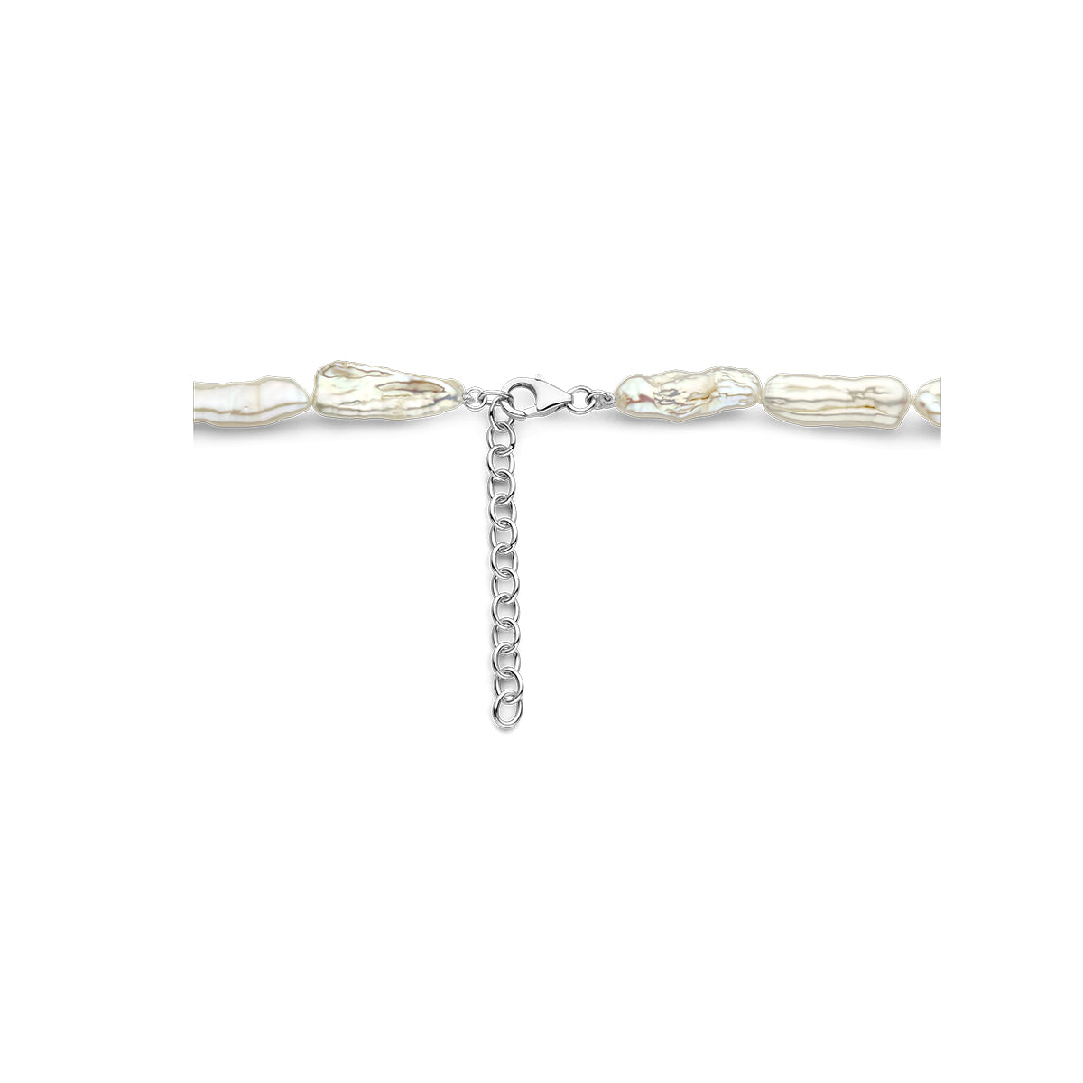 vDam Ketting Parel Barok 7,5 Mm Zilver Gerhodineerd 1337712  50cm