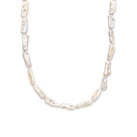 vDam Ketting Parel Barok 7,5 Mm Zilver Gerhodineerd 1337777