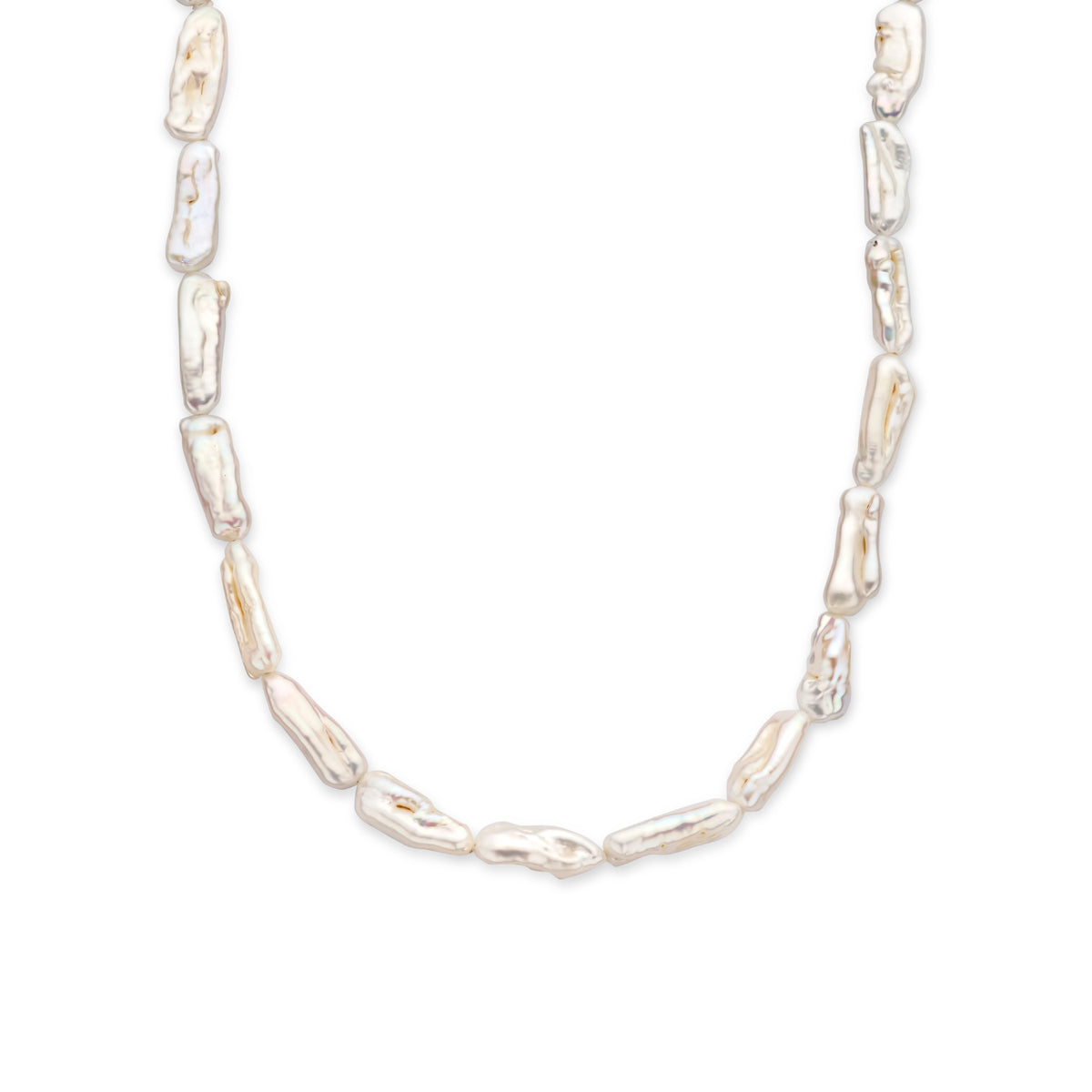 vDam Ketting Parel Barok 7,5 Mm Zilver Gerhodineerd 1337777