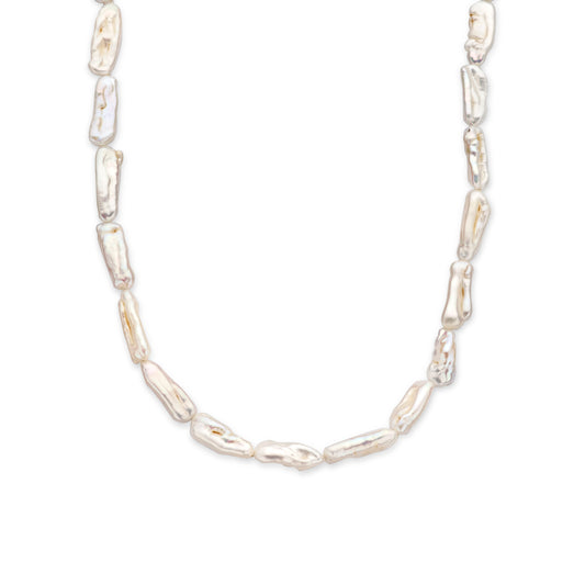 vDam Ketting Parel Barok 7,5 Mm Zilver Gerhodineerd 1337777