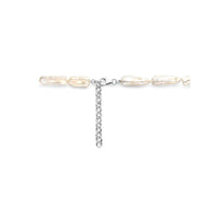 vDam Ketting Parel Barok 7,5 Mm Zilver Gerhodineerd 1337777  42cm