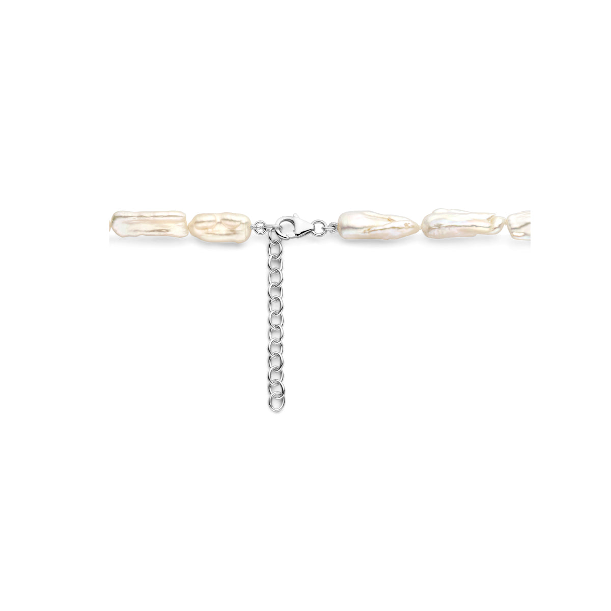 vDam Ketting Parel Barok 7,5 Mm Zilver Gerhodineerd 1337777  42cm