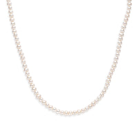 vDam Ketting Parels 41 + 4 Cm Zilver Gerhodineerd 1341374