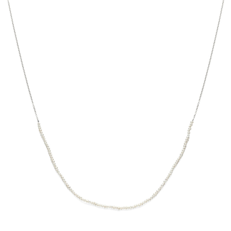 vDam Ketting Parels 41 - 45 Cm Zilver Gerhodineerd 1339343