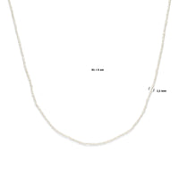 vDam Ketting Parels 41cm - 45 Cm Zilver Gerhodineerd 1339344  41cm