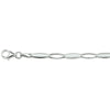 vDam Ketting Poli/mat 4,2 Mm 45cm Cm Zilver Gerhodineerd 1326267  45cm