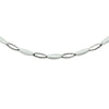 vDam Ketting Poli/mat 4,2 Mm 45 Cm Zilver Gerhodineerd 1326267