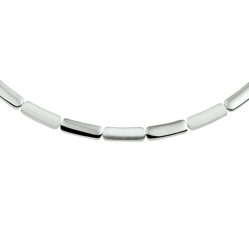vDam Ketting Poli/mat 5,2 Mm 45 Cm Zilver Gerhodineerd 1326265