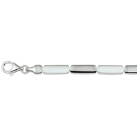 vDam Ketting Poli/mat 5,2 Mm 45cm Cm Zilver Gerhodineerd 1326265  45cm