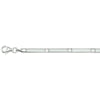 vDam Ketting Poli/mat Zirkonia 3,3 Mm 43cm Cm Zilver Gerhodineerd 1326260  43cm