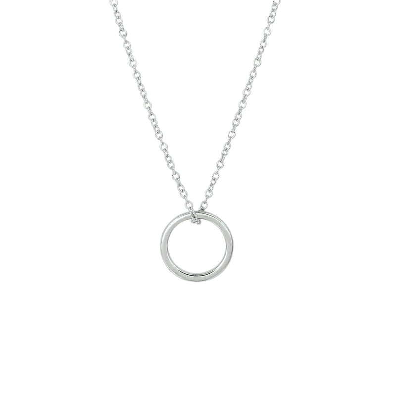 vDam Ketting Rondje 40 + 5 Cm Zilver Gerhodineerd 1332439