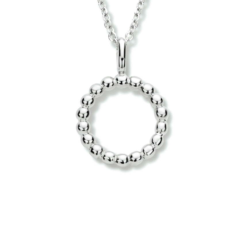 vDam Ketting Rondje 41 + 4 Cm Zilver Gerhodineerd 1334308