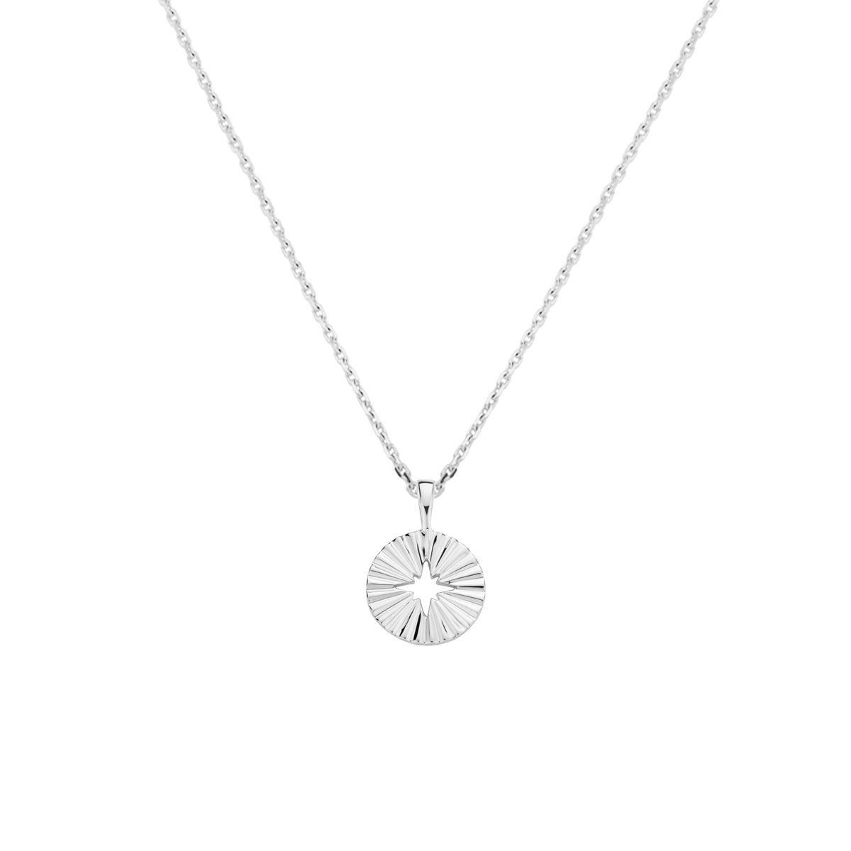 vDam Ketting Rondje 41 + 4 Cm Zilver Gerhodineerd 1335091