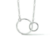 vDam Ketting Rondjes 41 + 4 Cm Zilver Gerhodineerd 1334366