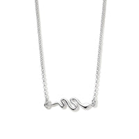 vDam Ketting Slang 41 + 4 Cm Zilver Gerhodineerd 1336159