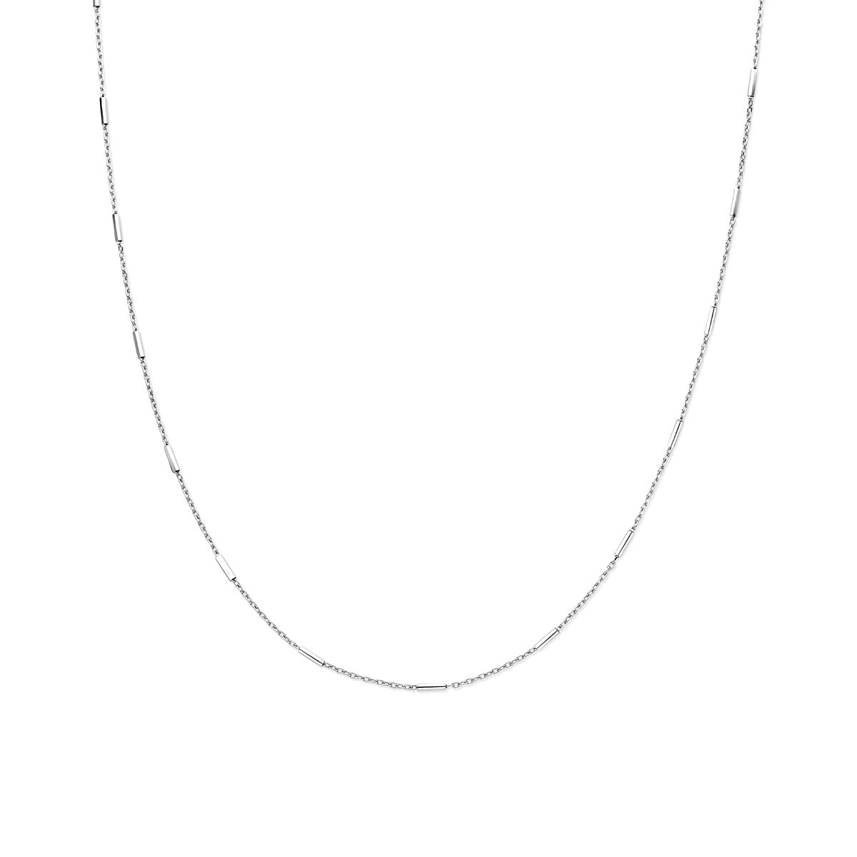 vDam Ketting Staafjes 1,6 Mm 46 Cm Zilver Gerhodineerd 1338050