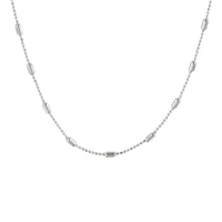 vDam Ketting Staafjes 2,0 Mm 40 + 4 Cm Zilver Gerhodineerd 1328733