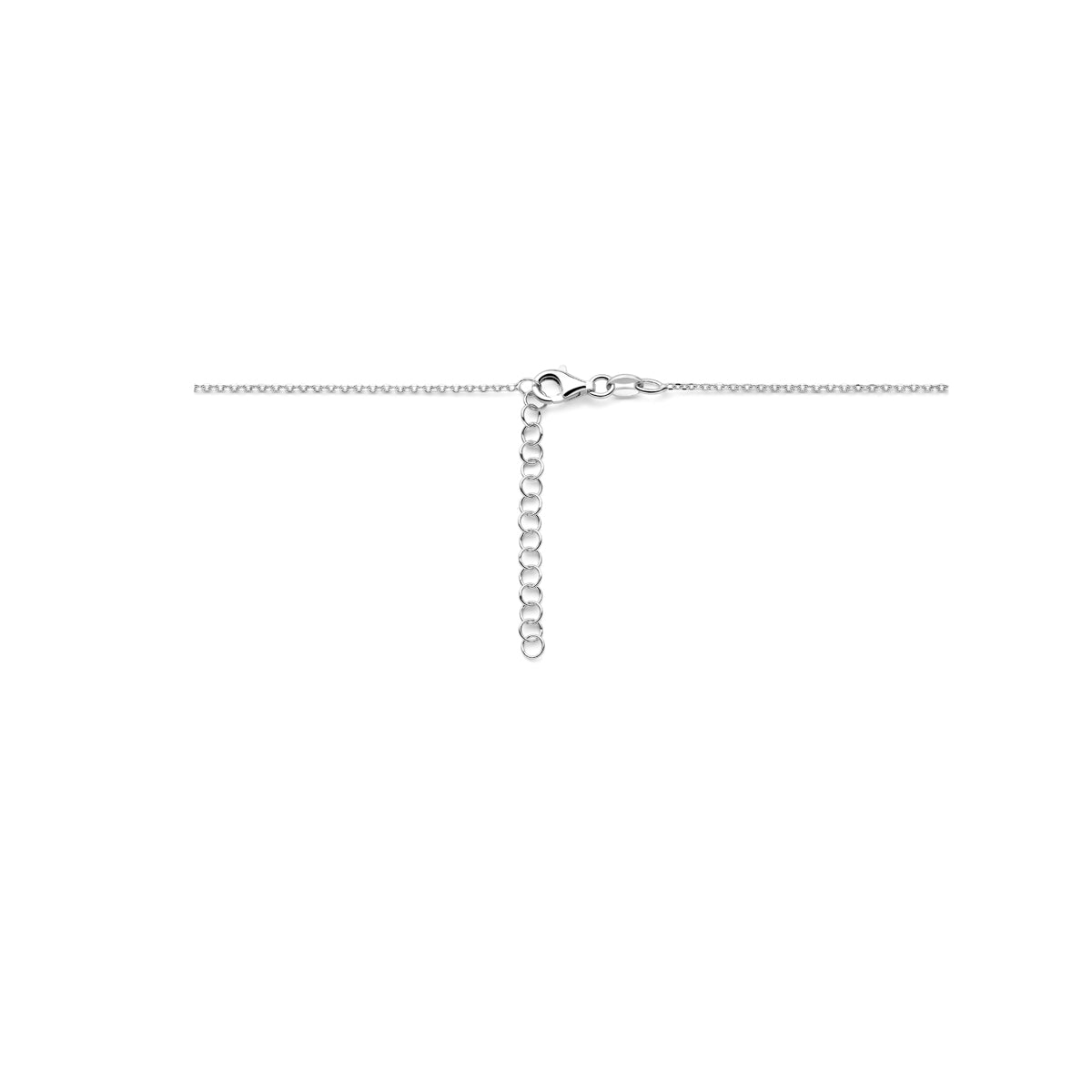 vDam Ketting Strik 41cm + 4 Cm Zilver Gerhodineerd 1340864  41cm