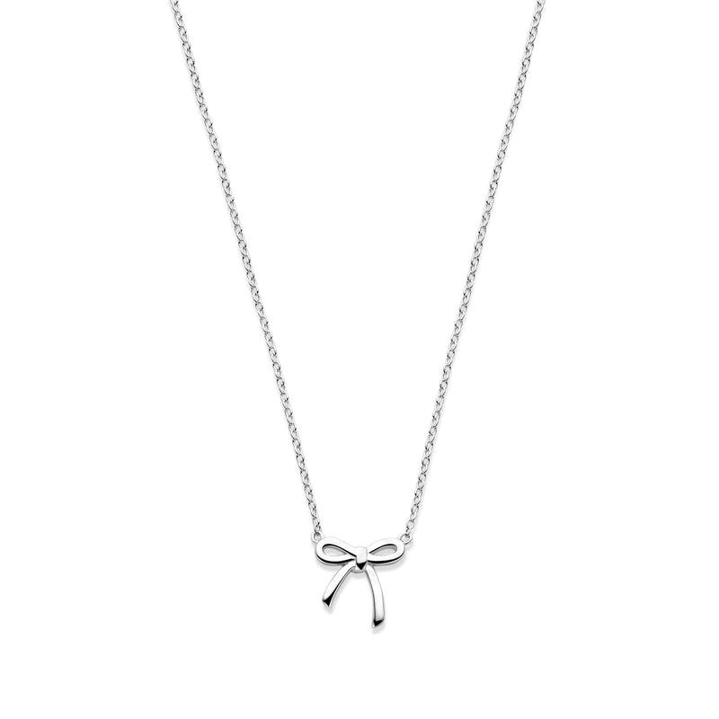 vDam Ketting Strik 41 - 43 - 45 Cm Zilver Gerhodineerd 1339701