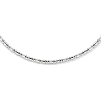 vDam Ketting Valkenoog 2,6 Mm 40 + 4 Cm Zilver Gerhodineerd 1336232