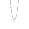 vDam Ketting Vlinder 1,2 Mm 36cm + 3 Cm Zilver Gerhodineerd 1329647  36cm