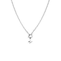 vDam Ketting Vlinder Kapittelslot 42 Cm Zilver Gerhodineerd 1341137