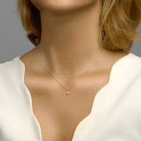 vDam Ketting Zirkonia 40cm - 42 - 44 Cm Zilver Gerhodineerd 1333128  40cm