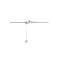 vDam Ketting Zirkonia 41cm + 4 Cm Halo Zilver Gerhodineerd 1335622  41cm