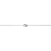 vDam Ketting Zirkonia 45cm Cm Zilver Gerhodineerd 1339002  45cm