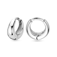 vDam Klapoorringen 11,5 Mm Zilver Gerhodineerd 1338946