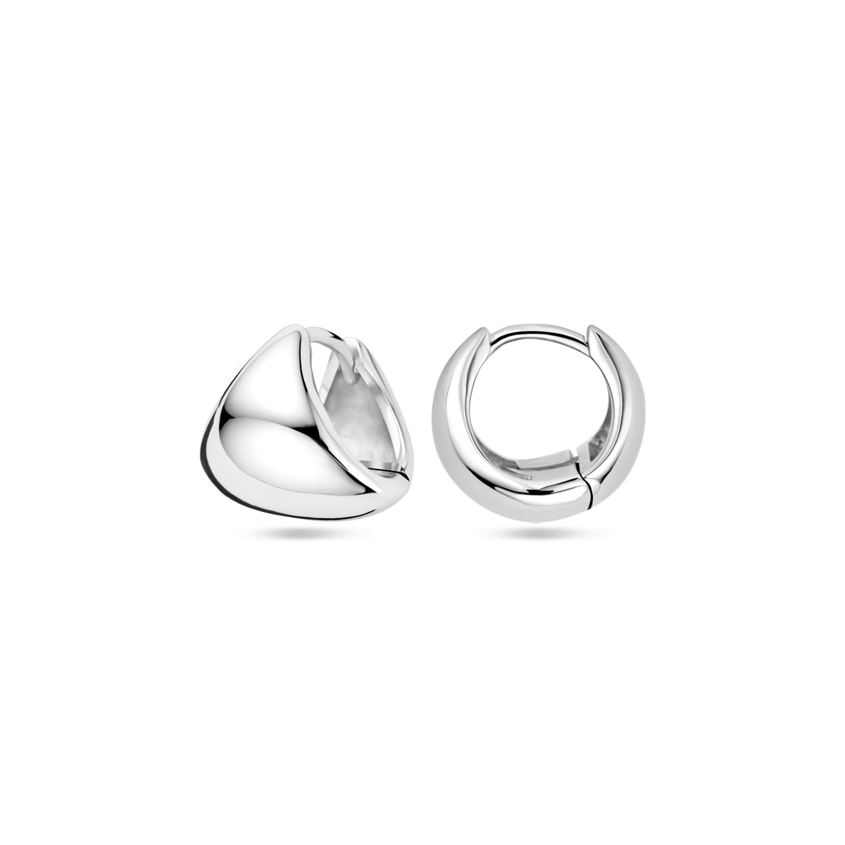 vDam Klapoorringen 11 Mm Zilver Gerhodineerd 1339355