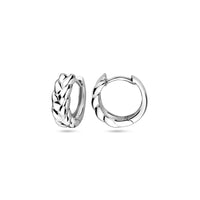 vDam Klapoorringen 12,5 Mm Zilver Gerhodineerd 1339798