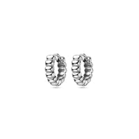 vDam Klapoorringen 12 Mm Zilver Gerhodineerd 1340496