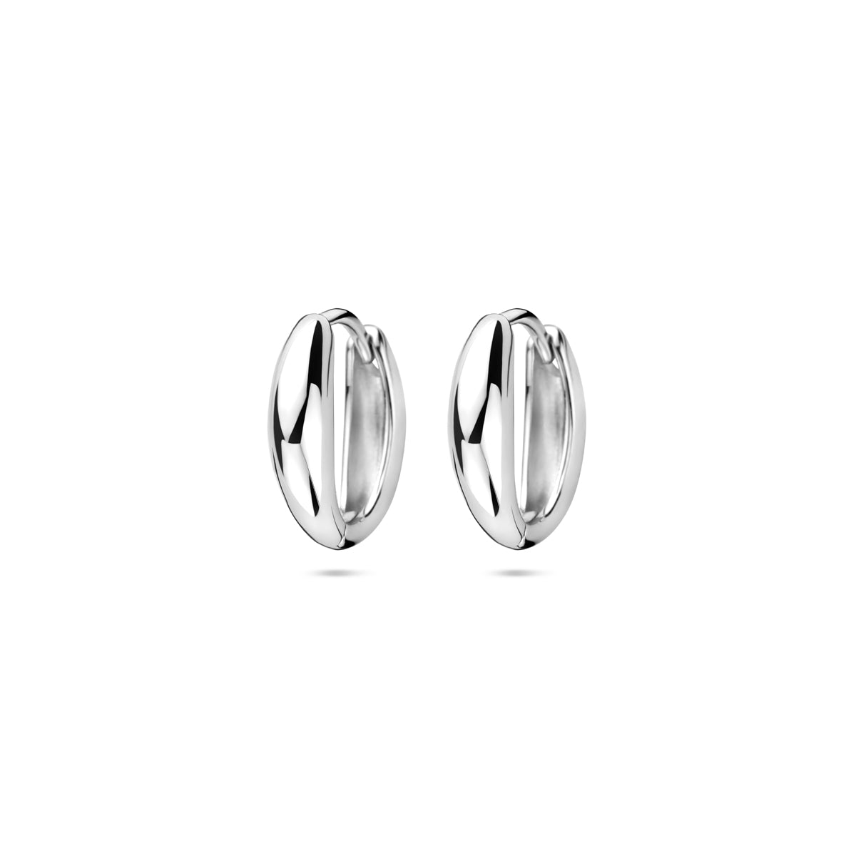 vDam Klapoorringen 14,5 Mm Zilver Gerhodineerd 1340687