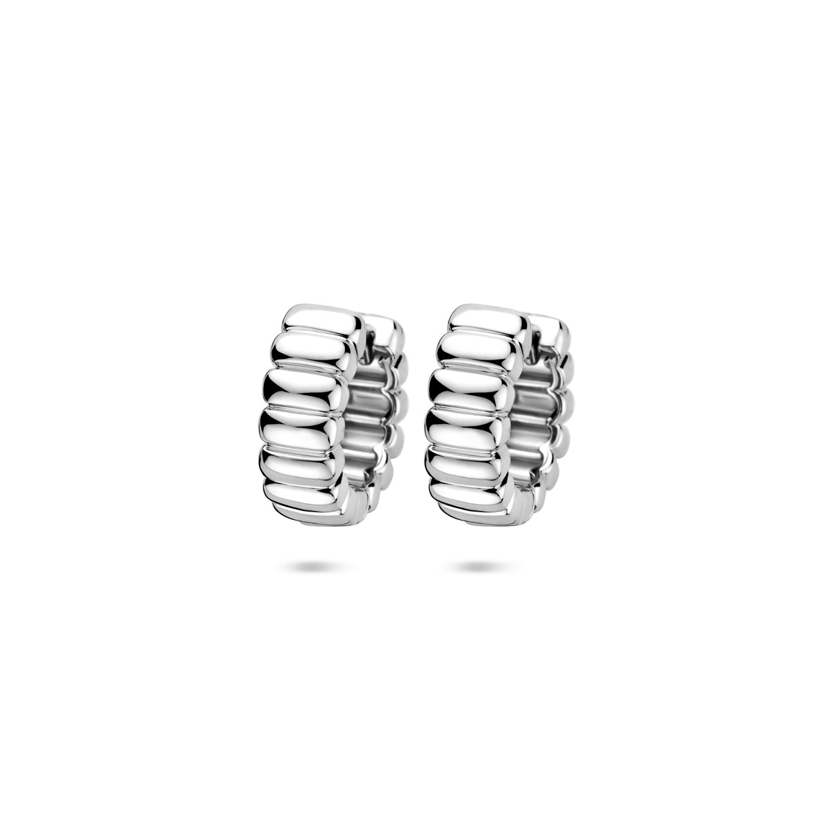 vDam Klapoorringen 14 Mm Zilver Gerhodineerd 1340996