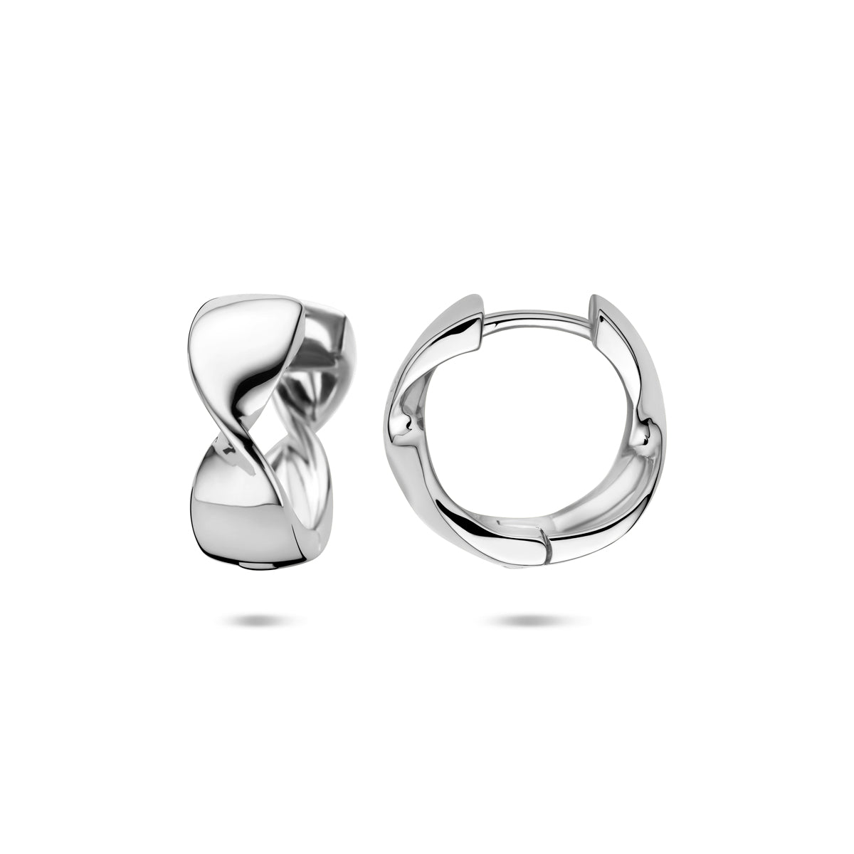 vDam Klapoorringen 15 Mm Zilver Gerhodineerd 1341310