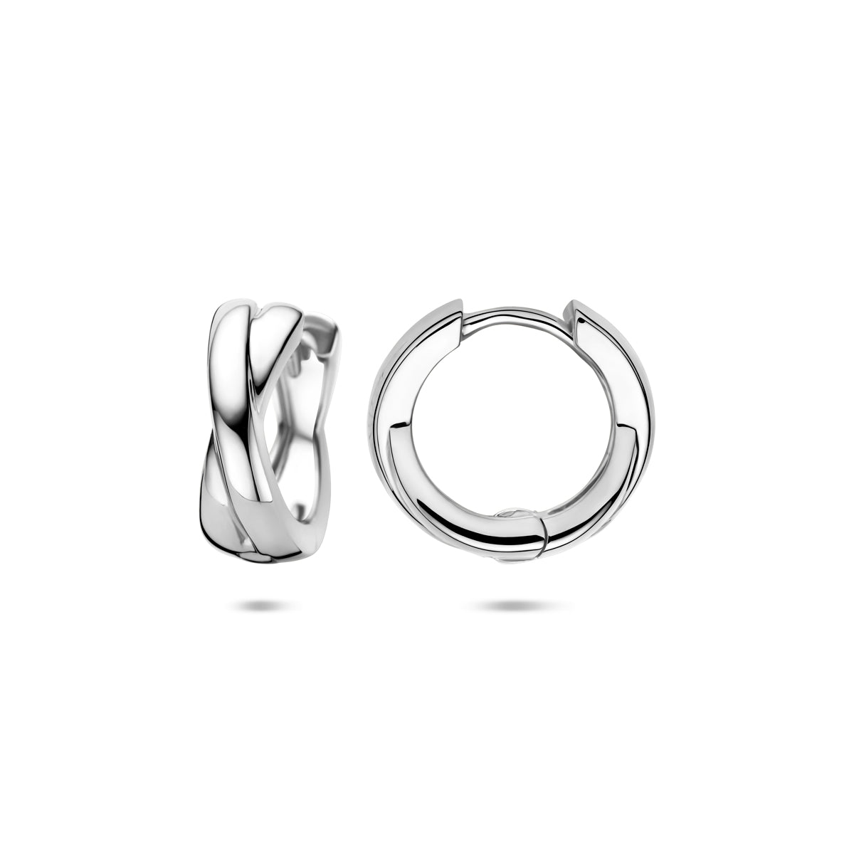 vDam Klapoorringen 15 Mm Zilver Gerhodineerd 1341311