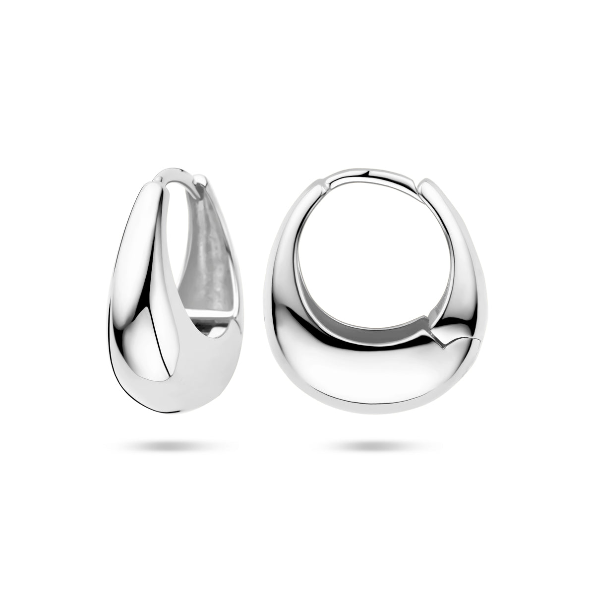 vDam Klapoorringen 19 Mm Zilver Gerhodineerd 1339590