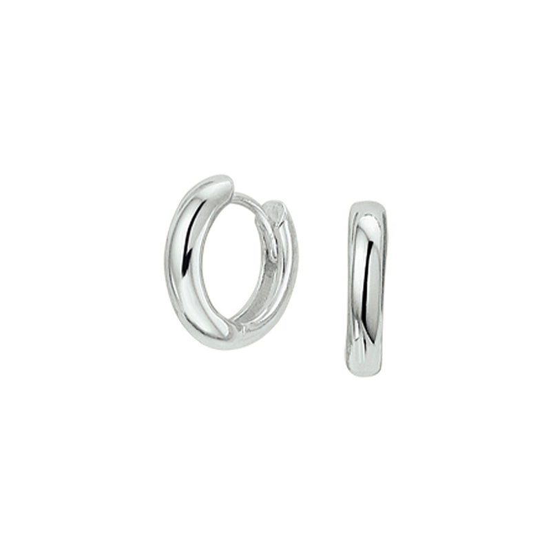 vDam Klapoorringen 2,0 Mm Zilver Gerhodineerd 1332663