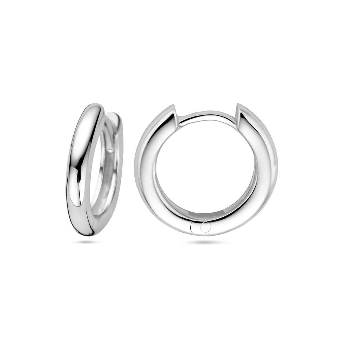 vDam Klapoorringen 2,0 Mm Zilver Gerhodineerd 1328282