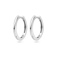 vDam Klapoorringen 2,0 Mm Zilver Gerhodineerd 1339837