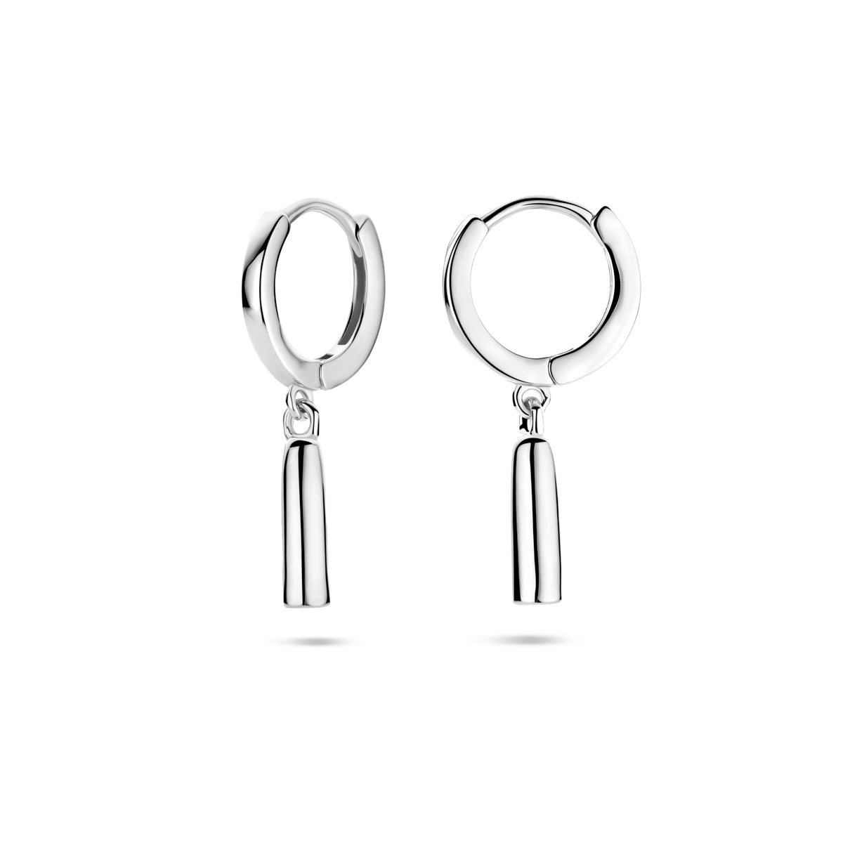 vDam Klapoorringen 22 Mm Zilver Gerhodineerd 1341548