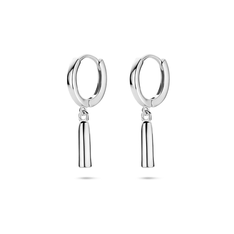 vDam Klapoorringen 22 Mm Zilver Gerhodineerd 1341548