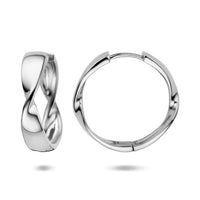 vDam Klapoorringen 25 Mm Zilver Gerhodineerd 1341305