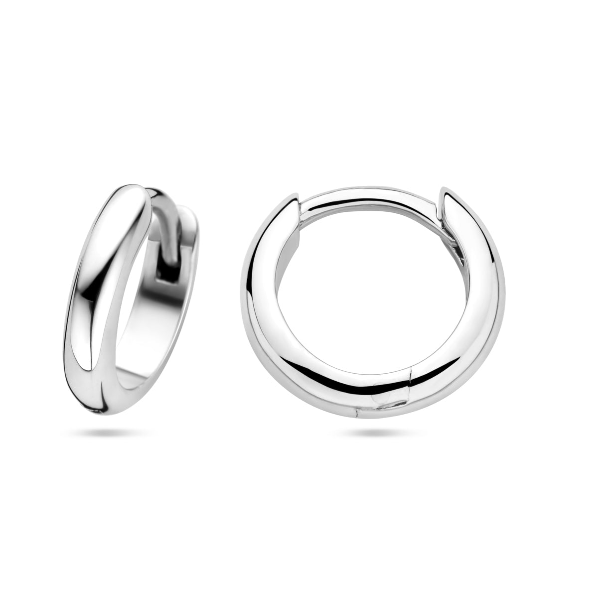 vDam Klapoorringen 3,0 Mm Halfronde Buis Zilver Gerhodineerd 1337874