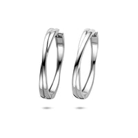 vDam Klapoorringen 40 Mm Zilver Gerhodineerd 1341312