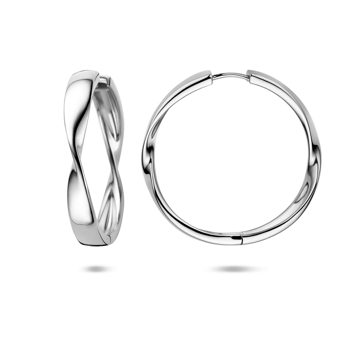 vDam Klapoorringen 40 Mm Zilver Gerhodineerd 1341313