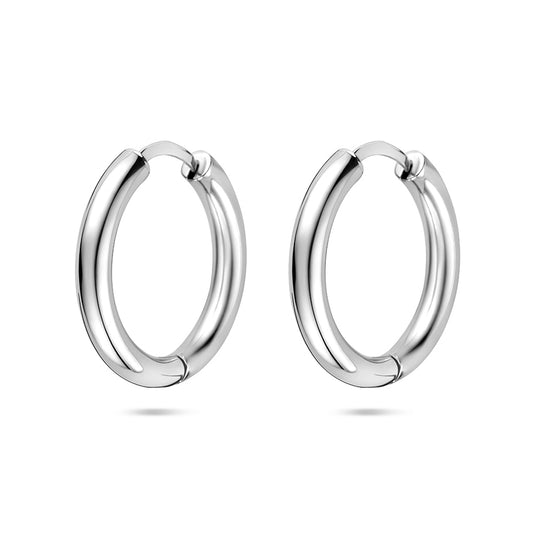 vDam Klapoorringen Buis 3,5 Mm Zilver Gerhodineerd 1341613